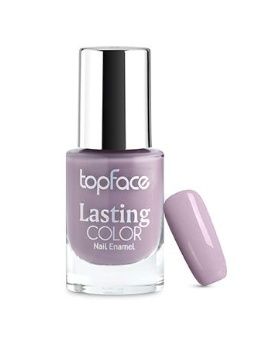 Topface Lasting color nail polish tone 19, grayish purple - PT104 (9ml)